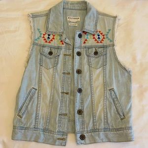 Bullhead soft denim vest